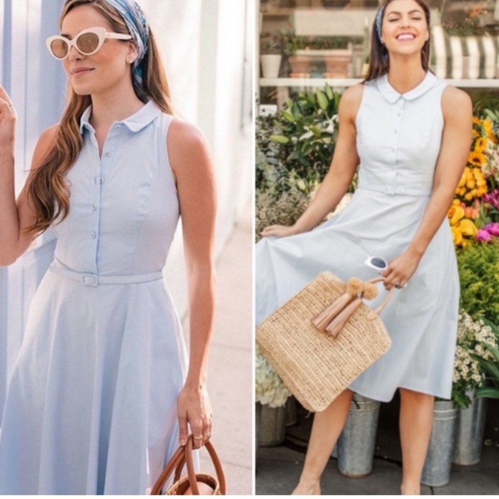 Gal Meets Glam Rose Poplin
Shirtdress anthropology NWOT